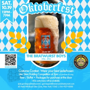 2024 Garvies Point Oktoberfest - COMING OCT. 19