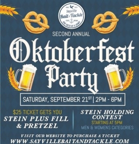 Sayville Bait & Tackle 2nd Annual Oktoberfest 2024 - Held 9/21/24